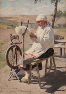 döndürücü, 1895 by Sergei Arsenevich Vinogradov