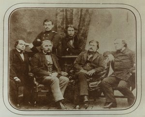Çağdaş: Ivan Goncharov, Ivan Turgenev, Leo Tolstoy, Dmitry Grigorovich, Alexander Druzhinin ve by Sergei Lvovich Levitsky