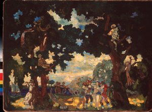 Harlequinade. (Commedia dell
