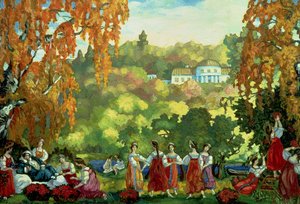 Erken Sonbaharda Yaz Günleri by Sergei Yurevich Sudeikin