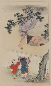 Hotei, 1878 by Settei Hasegawa