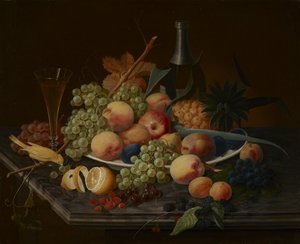 Meyveli Natürmort by Severin Roesen