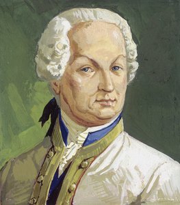 Kont Maximilian von Browne (kağıt üzerine guaj)
