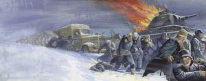 Stalingrad savaşından sonra Alman askerleri by Severino Baraldi