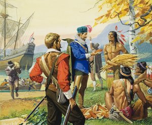 Henry Hudson (1570-1611) (kağıt üzerine guaj)
