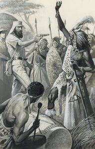 Samuel Baker (kağıt üzerine guaj)