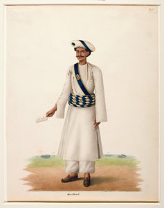 Harkarah, harfli, c.1846 (kağıt üzerinde opak klozet)