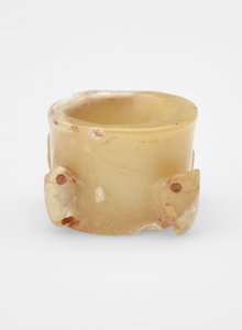 Maskeli boncuk, c.1600-c.1050 BC by Shang Dynasty Chinese School