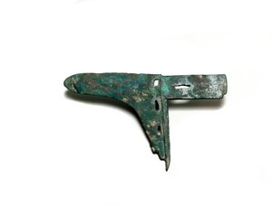 Bronz teber bıçağı by Shang Dynasty Chinese School
