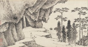 Ortak Peyzaj, ca. 1509 ve 1546. by Shen Zhou