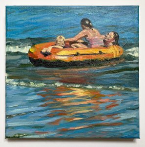 Dinghy ile Sığlarda, 2021 by Sheri Gee