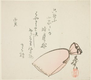 Bir çanta by Shibata Zeshin