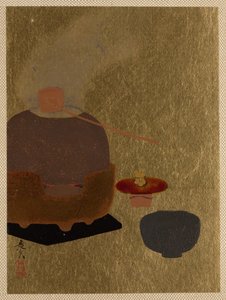 Çay Töreni Aparatı. by Shibata Zeshin