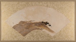 Dalgalar ve Kayalar, 19. yüzyıl sonu. by Shibata Zeshin