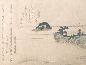 Kaplumbağa Adası ve Fujiyama, 19. yüzyıl., 19. yüzyıl. by Shinsai