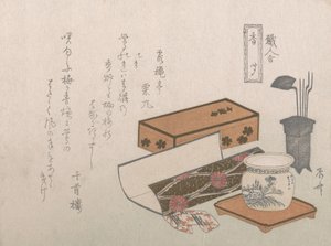 Tütsü Töreni için Gereçler, “Tütsü Ustası” Kogiki, An Arra..., ca. 1810