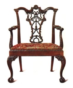Maun şeritli arka koltuk, 1906 by Shirley Charles Llewellyn Slocombe