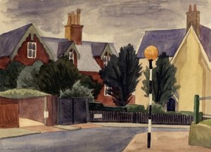 Belisha işaretçisi, c1951. by Shirley Markham