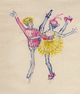 Dans eden çift, 1950. by Shirley Markham
