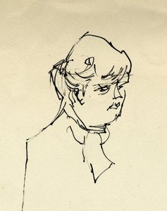 Kadın başı, 1953. by Shirley Markham