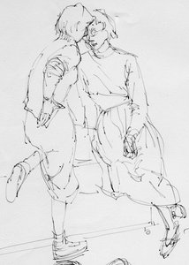 İki kadın, 1953. by Shirley Markham