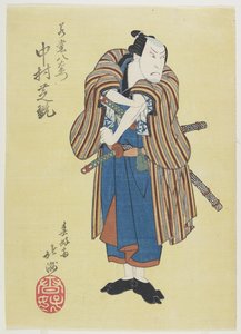 Aktör Nakamura Shikan, 19. yüzyılın başlarında