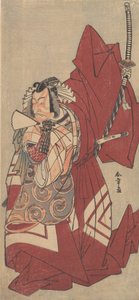 Kabuki a c ve r Ichikawa Dan Juro V üyesi Ah S ve bir süre için p rasyon ght! Yol. .. .. , 11. Kapı 1776. by Shunsho