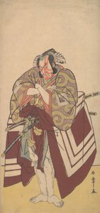 Kabuki a c ve r Ichikawa Dan Juro V üyesi Ah S ve bir süre için p rasyon ght! Yol, 11. kapı, 1779. by Shunsho