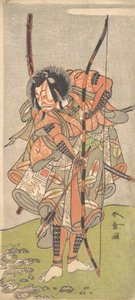 Kabuki a c ve r Ichikawa Üzüm Boyama İyi Ichikawa Dan Juro Medical V, 2. Kapı th, 1774. by Shunsho
