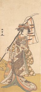 Kabuki a c ve r Segawa Kiku no Onna İyi üye Afemae Road Sessiz bir sabah, değil mi? 1777. by Shunsho
