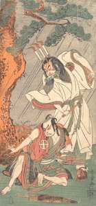Kabuki a c ve rs Ichimura Uzaemon Doctor X As Ko Kakeyama Önerisi d Otaku Hiroji Toz kadar iyi Saburo mu? 1771. by Shunsho