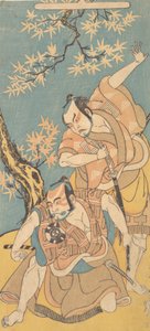 S Sene F Rom Te D Rama Otokoyama Yusei, 12. Kapı th, 1768 ile karşılaştırıldığında. by Shunsho