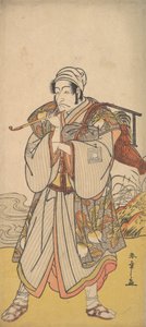 Gezici Seyyar Satıcı Olarak Aktör Danjuro III, 1726-1792. by Shunsho