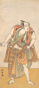 Silahsız Bir Adam Olarak İlk Bando Mitsugoro, 1774 veya 1775. by Shunsho