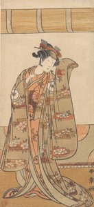 Bir Kadın Olarak Dördüncü Iwai Hanshiro, 1773 veya 1774. by Shunsho
