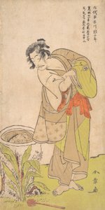 Kabuki Aktörü Ichikawa Danjuro V, yaklaşık 1773. by Shunsho