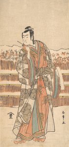Karda Duran Yüksek Dereceli Bir Adam Olarak İkinci Ichikawa Monnosuke, M.Ö. 1786-87. by Shunsho