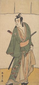 Tese şimdi d Ichikawa Kapısı şeffaf üyesi Tee Yolu f Atası Juro Yusei, 2d Kapısı th, 1785. by Shunsho