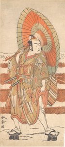 Karda Duran Bir Samuray Olarak İkinci Ichikawa Yaozo, muhtemelen 1774. by Shunsho