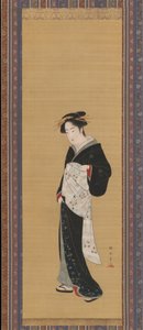 Siyah Kimonolu Kadın, 1783-89.