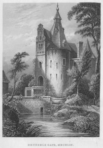 Brüksel Kapısı, Mechlen, 1850