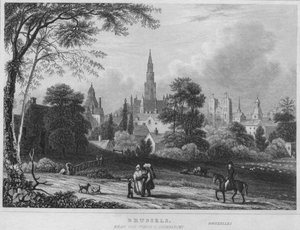 Brüksel, Porte DAnderlecht yakınlarında, 1850
