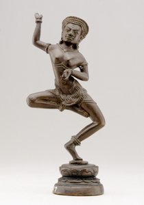 Dans eden Dakini, Lopburi kültürü (bronz)