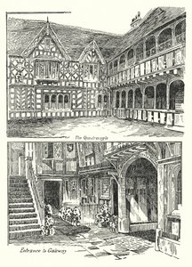 Leicester Hastanesi, Warwick (gravür) by Sidney Heath