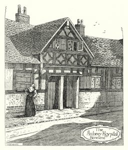 Aubrey Hastanesi, Hereford (gravür) by Sidney Heath