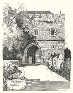 Boniface Hastanesi, Maidstone (gravür) by Sidney Heath
