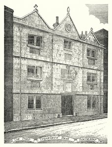 Zavallı Gezginlerin Huzuru, Rochester (gravür) by Sidney Heath