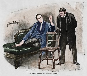 Çok Tohumlu Sert Keçe Şapka, 1892 by Sidney Paget