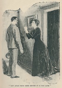 Çok Geç Olmadan Buradan Uzaklaşın, 1892 by Sidney Paget