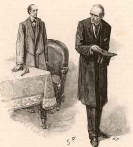 'Sherlock Holmes'un Maceraları' için İllüstrasyon by Sidney Paget